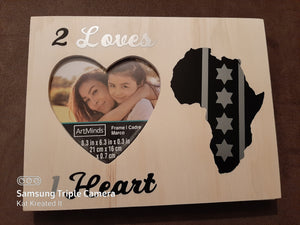 Photo logo frame