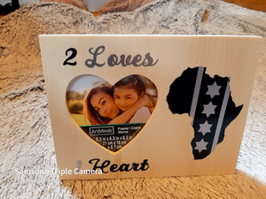 Photo logo frame