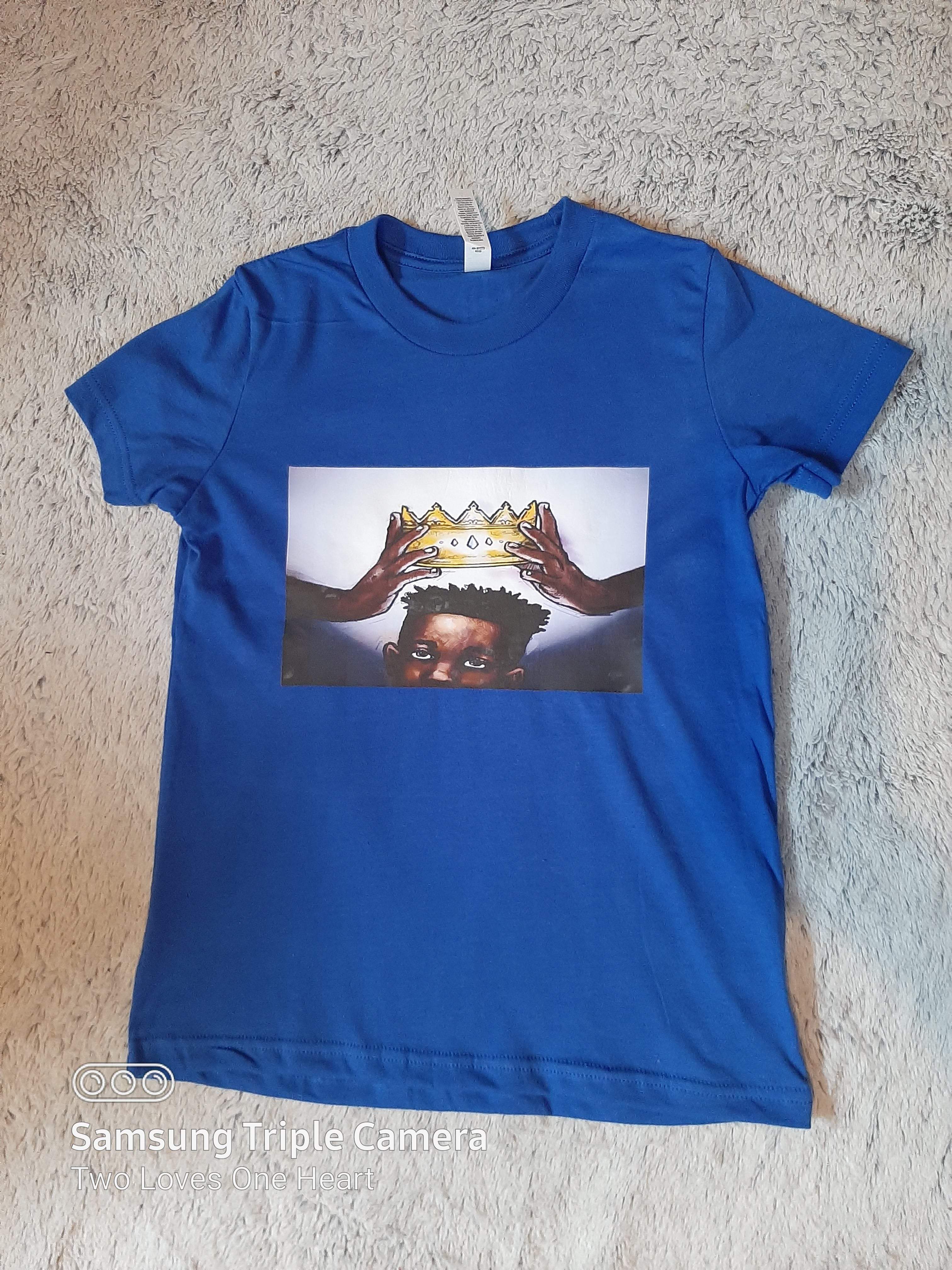 "Young Prince" youth printed t-shirt