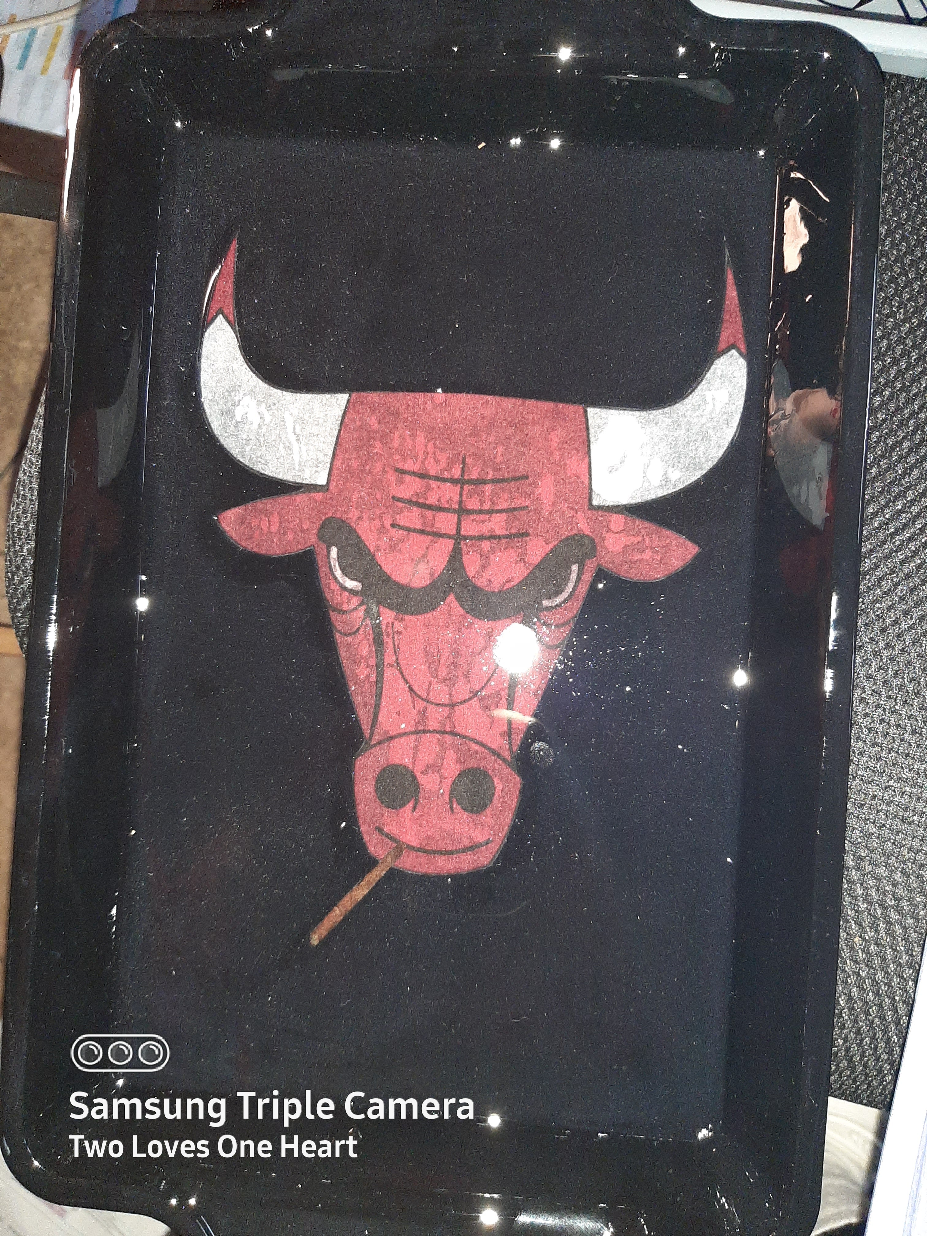 "Smoking Bull" Rolling Tray