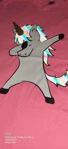 "Dabbing Unicorn" T-Shirt