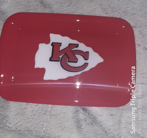 "KC Arrowhead" Rolling tray